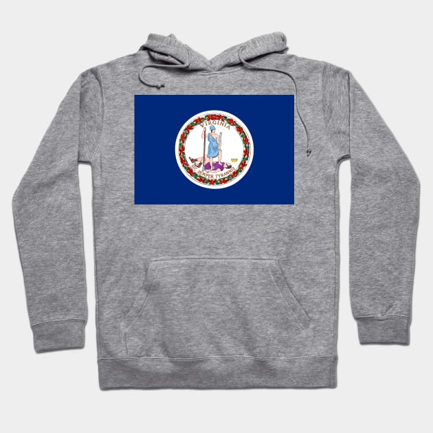 Flag of Virginia Hoodie by brigadeiro